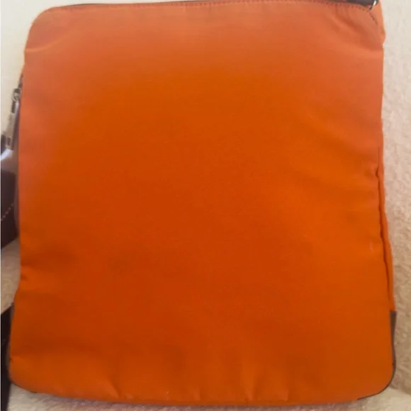 Coach “Varik” Unisex Crossbody/Messenger  Bag in Burnt Orange Color - Picture 8 of 13